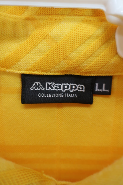 Kappa(カッパ) ポロシャツ 黄色 メンズ LL B