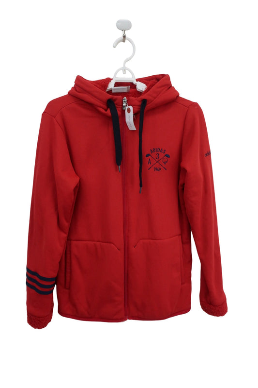 adidas(アディダス) パーカー 赤 レディース OT/XG B
