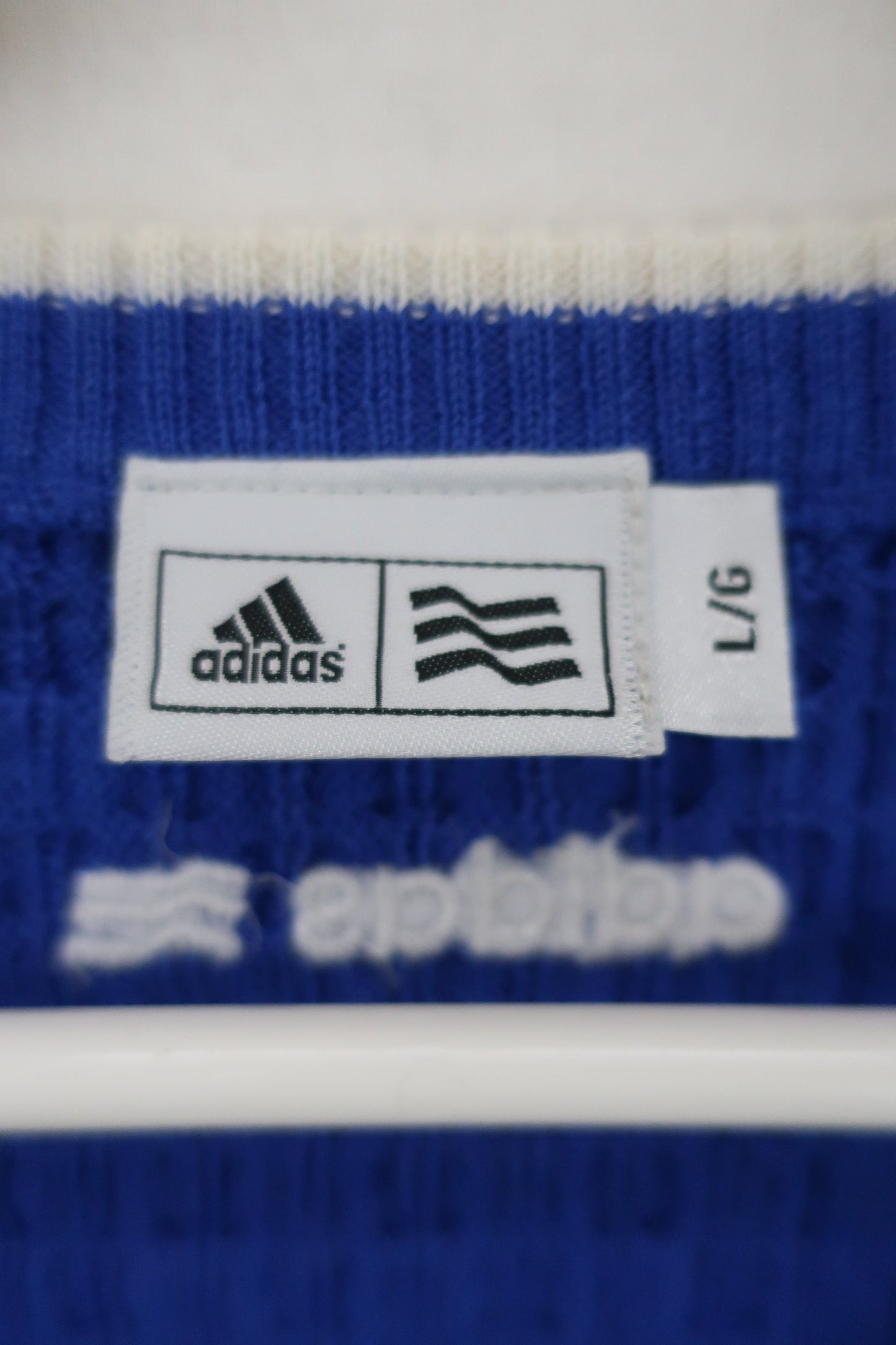 adidas(アディダス) ニットベスト 青 レディース L A