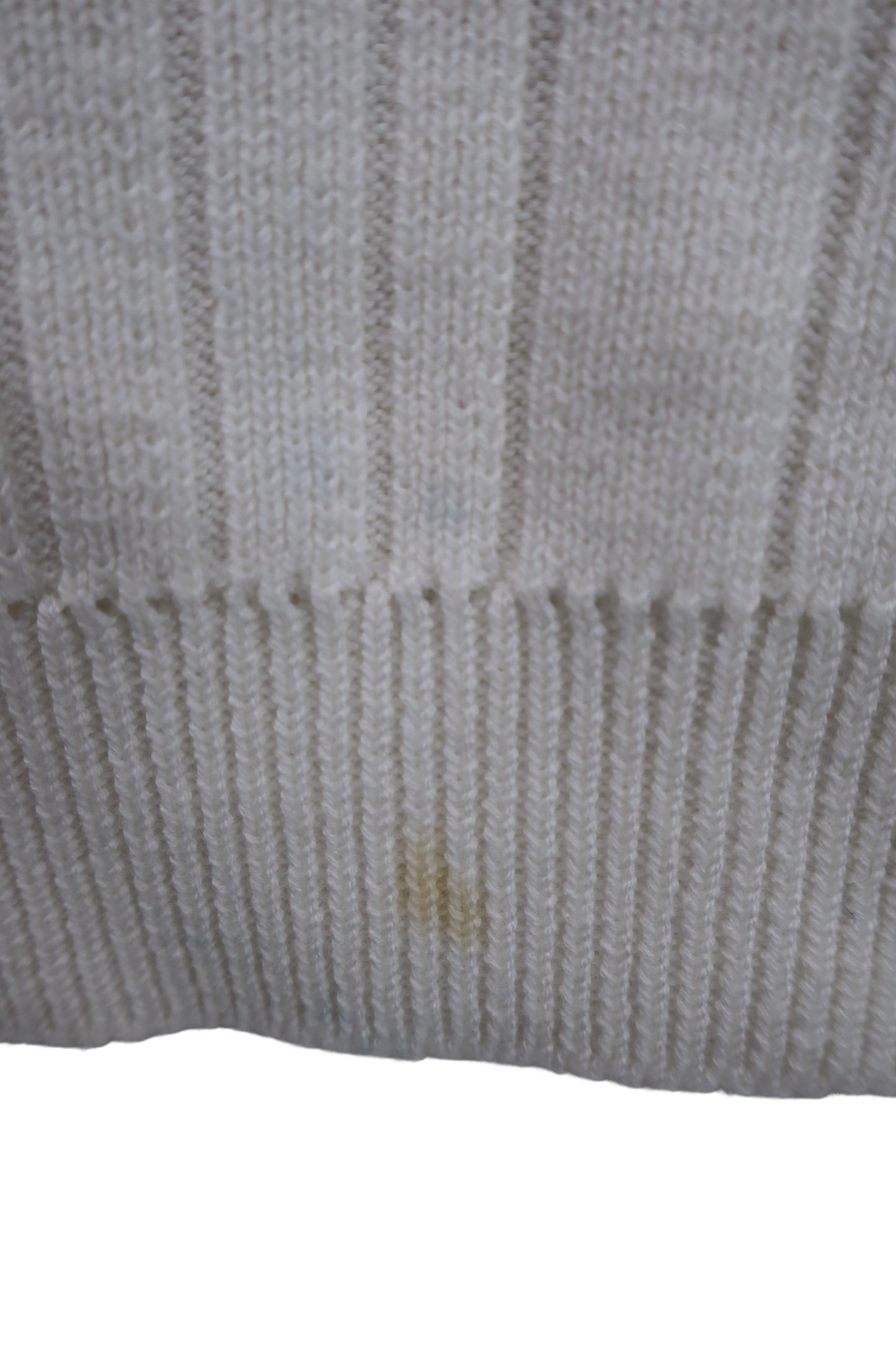 ellesse(エレッセ) ニットベスト 白ネイビー レディース L B