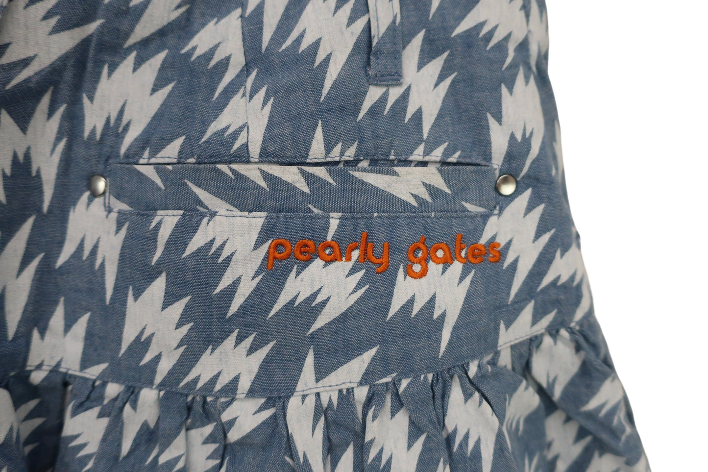 PEARLY GATES(パーリーゲイツ) スカート 青白総柄 レディース 0 055-134600 B