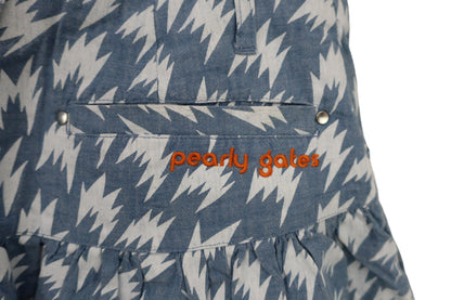 PEARLY GATES(パーリーゲイツ) スカート 青白総柄 レディース 0 055-134600 B