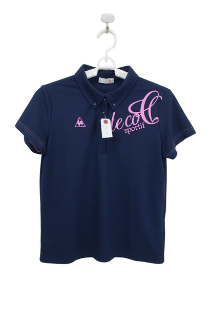 le coq sportif(ルコックスポルティフ) ポロシャツ ネイビー レディース M A