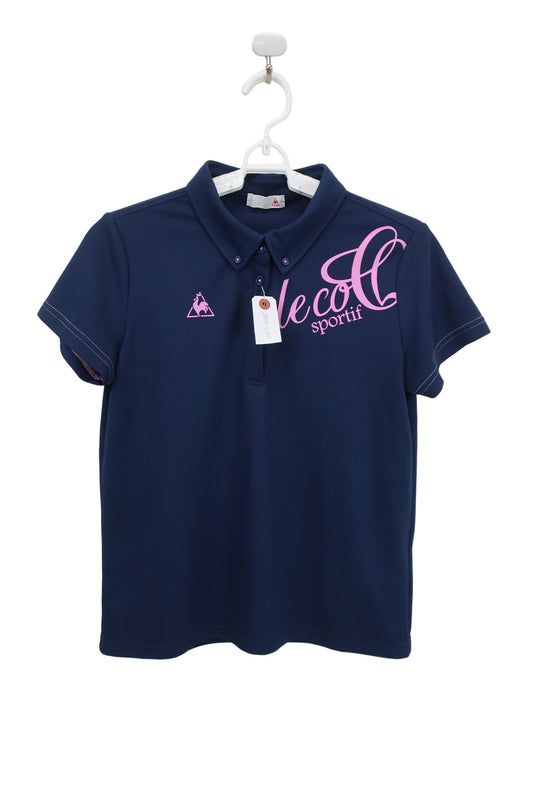 le coq sportif(ルコックスポルティフ) ポロシャツ ネイビー レディース M A