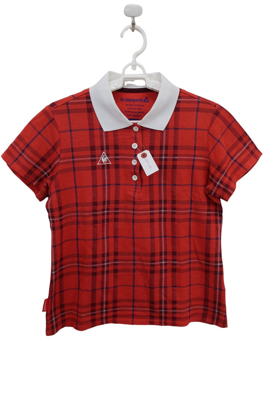le coq sportif(ルコックスポルティフ) ポロシャツ オレンジ レディース LL A