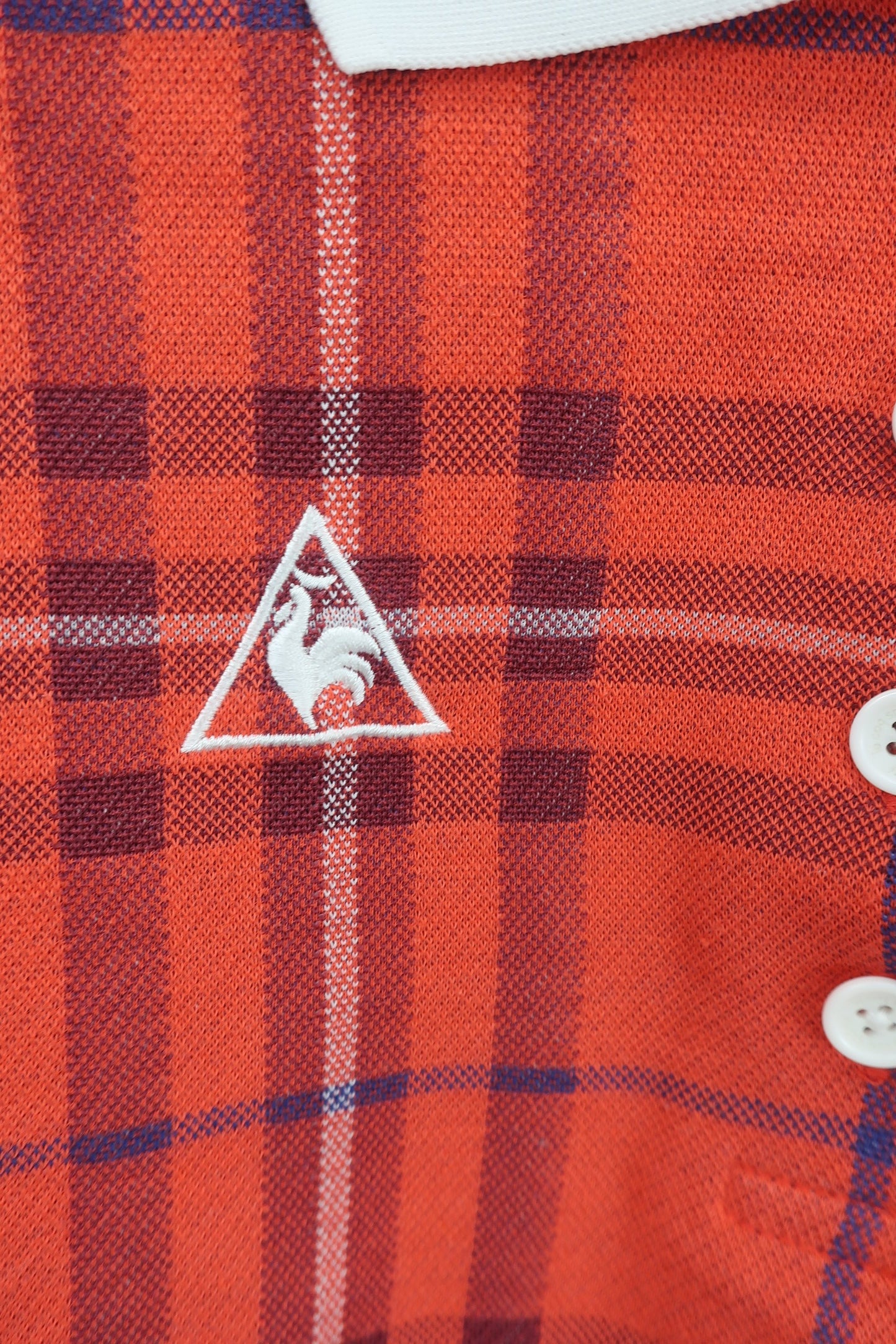 le coq sportif(ルコックスポルティフ) ポロシャツ オレンジ レディース LL A