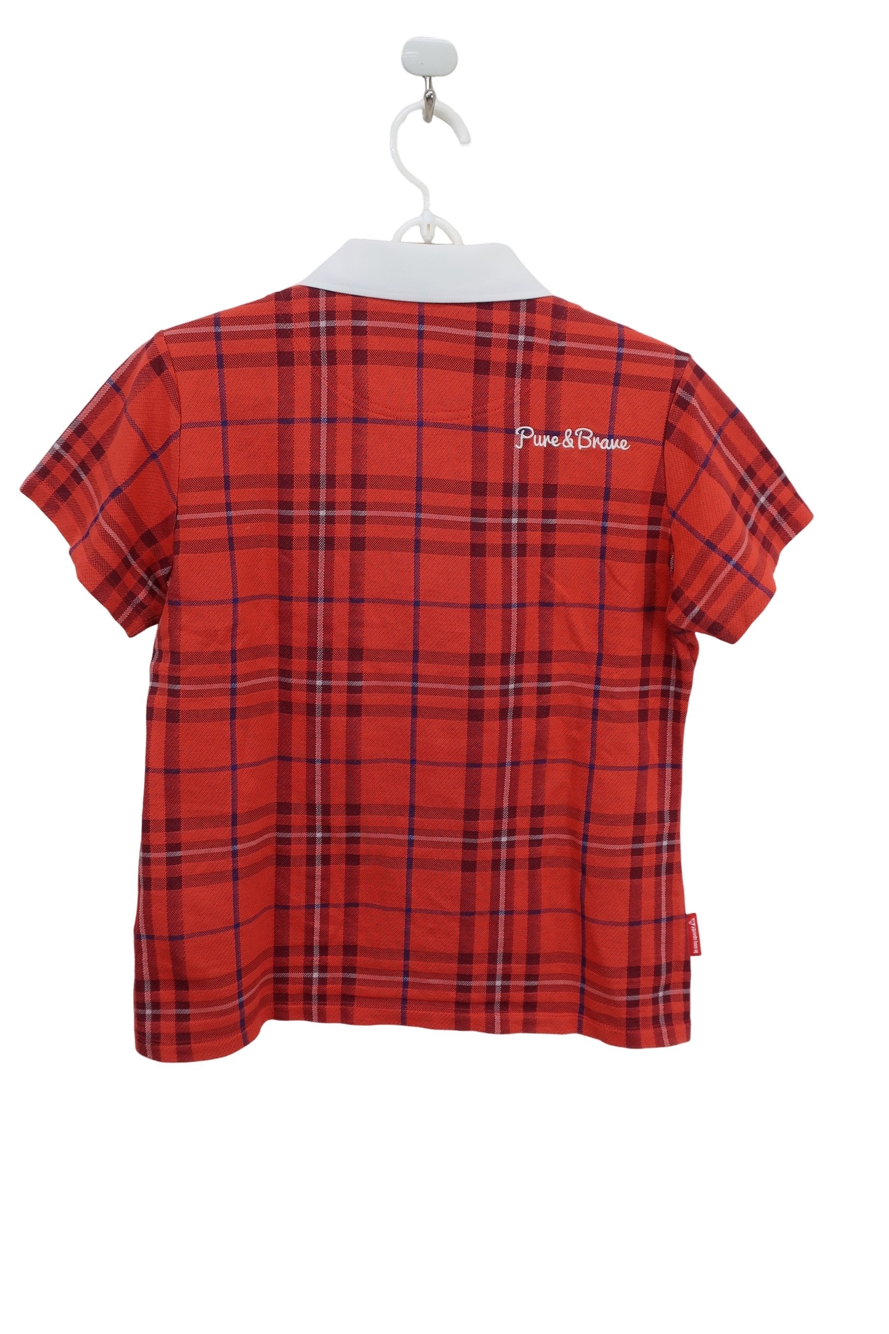 le coq sportif(ルコックスポルティフ) ポロシャツ オレンジ レディース LL A