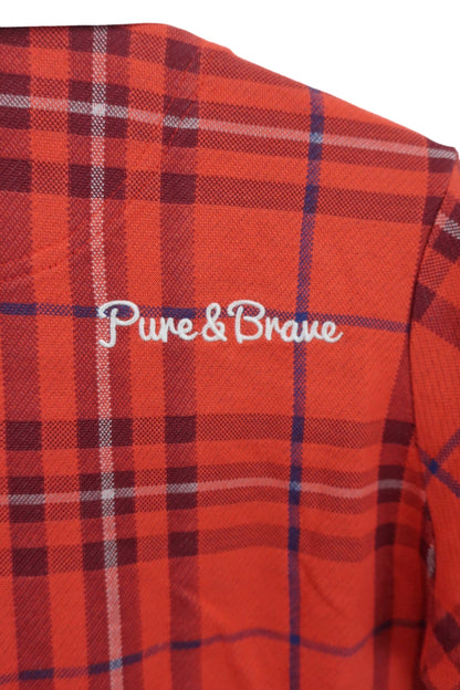 le coq sportif(ルコックスポルティフ) ポロシャツ オレンジ レディース LL A