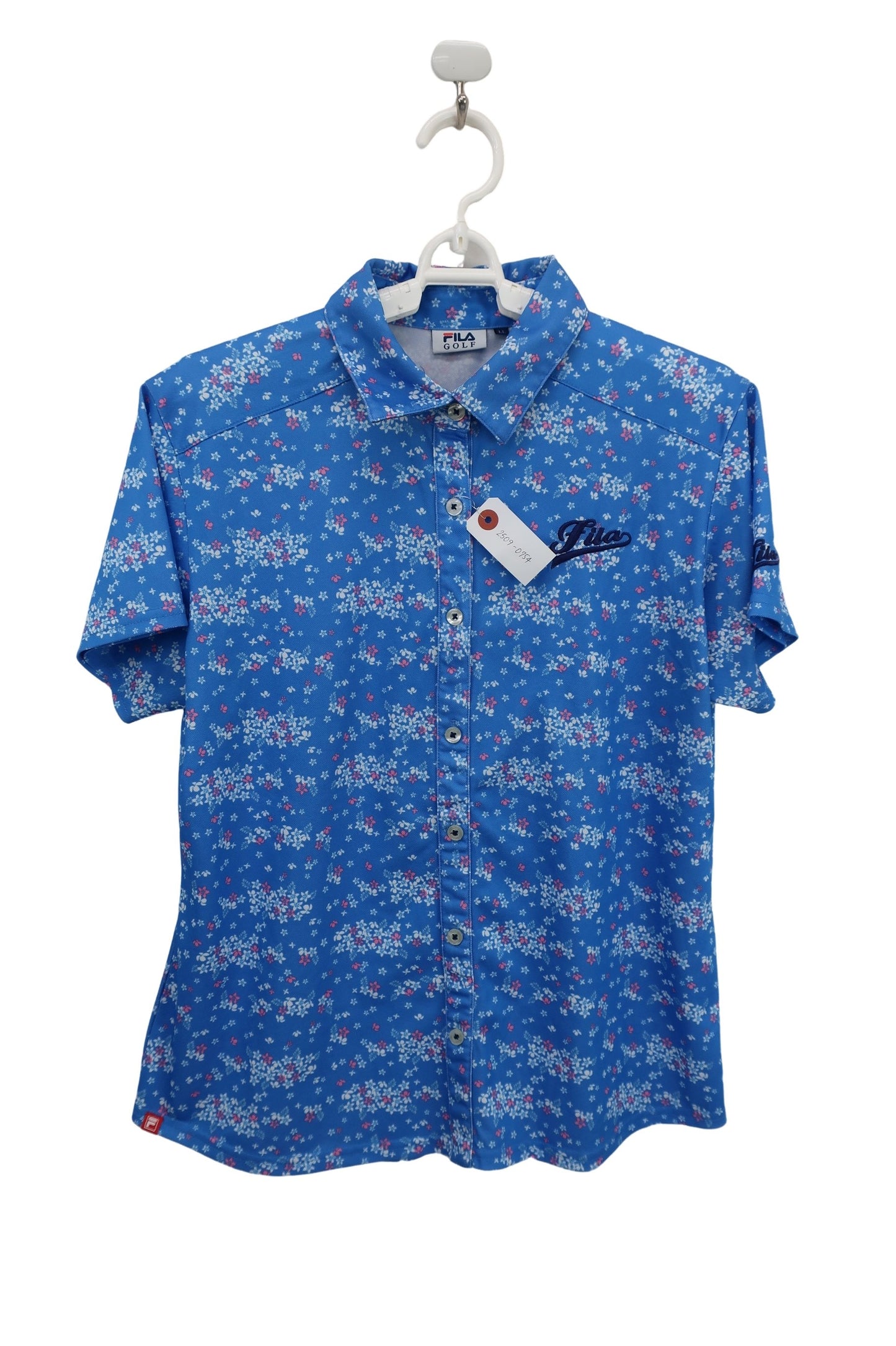 FILA GOLF(フィラゴルフ) ポロシャツ 水色 レディース LL A