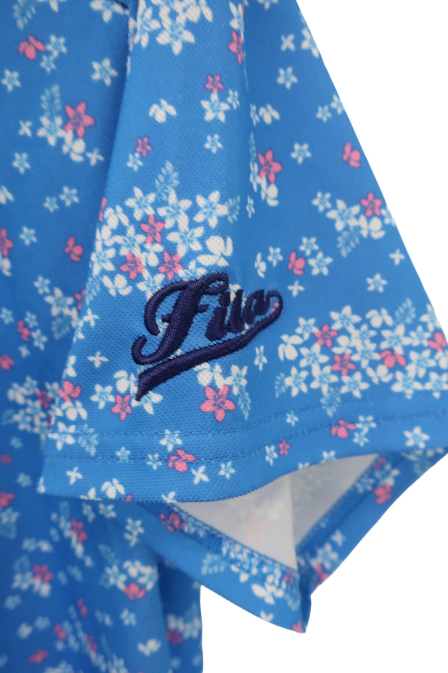 FILA GOLF(フィラゴルフ) ポロシャツ 水色 レディース LL A