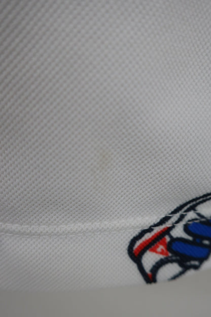 le coq sportif(ルコックスポルティフ) ポロシャツ 白 レディース L A