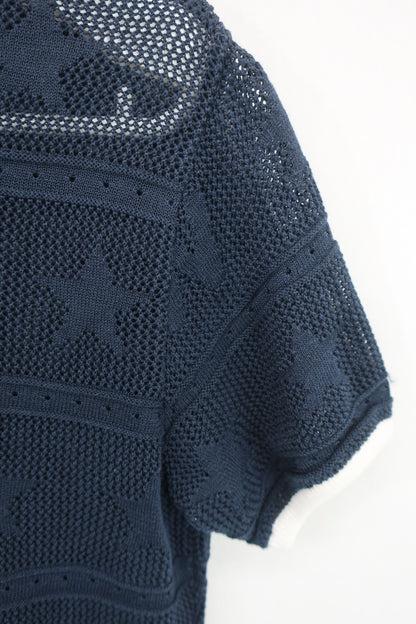 Munsingwear(マンシングウェア) ニットシャツ 黒 レディース M B