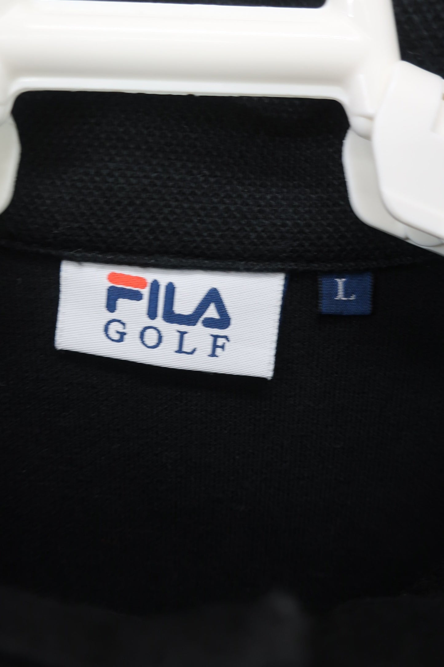 FILA GOLF(フィラゴルフ) ワンピース 黒白チェック レディース L A