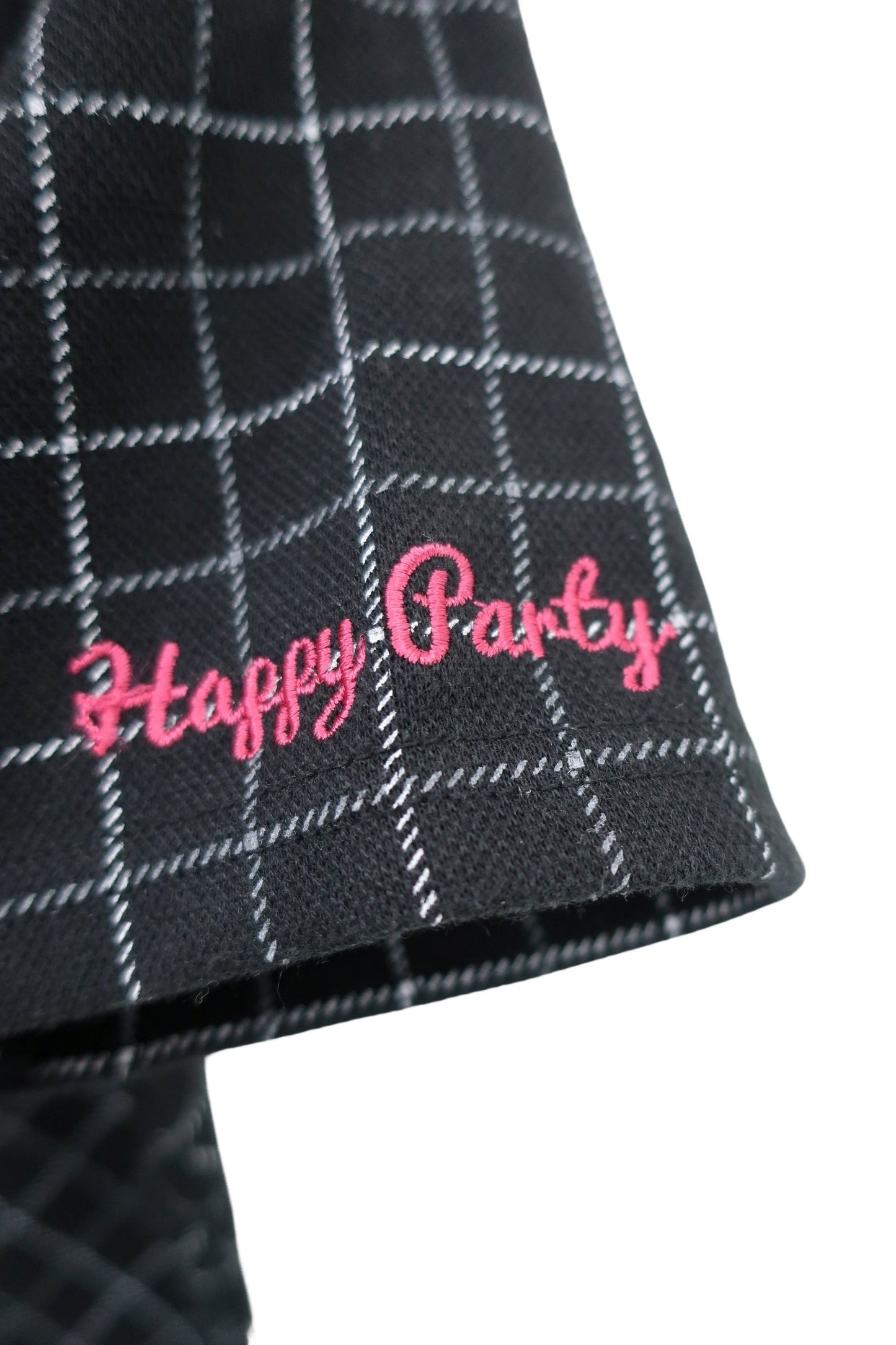 FILA GOLF(フィラゴルフ) ワンピース 黒白チェック レディース L A