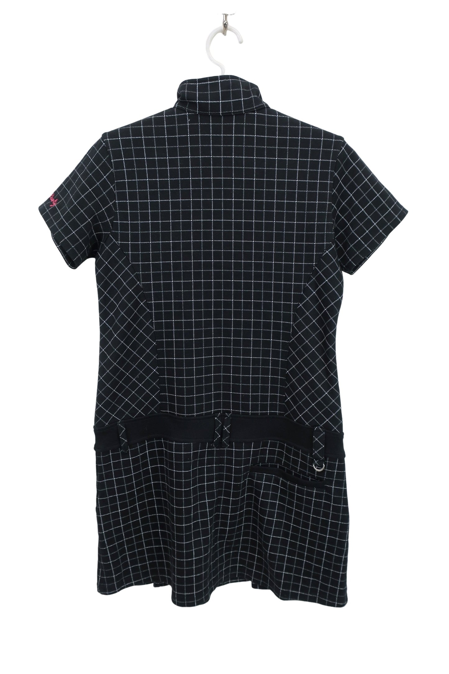 FILA GOLF(フィラゴルフ) ワンピース 黒白チェック レディース L A