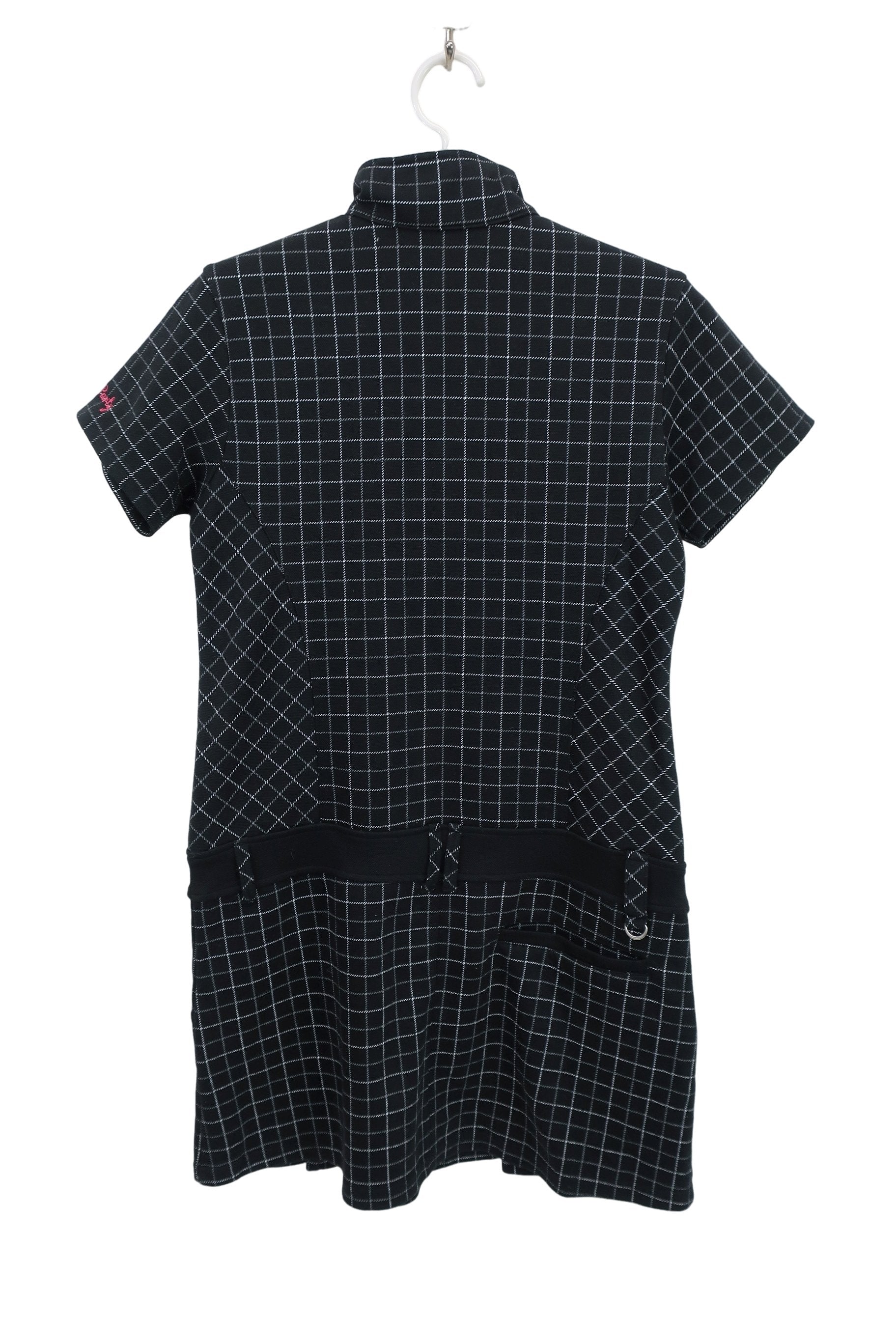 FILA GOLF(フィラゴルフ) ワンピース 黒白チェック レディース L A