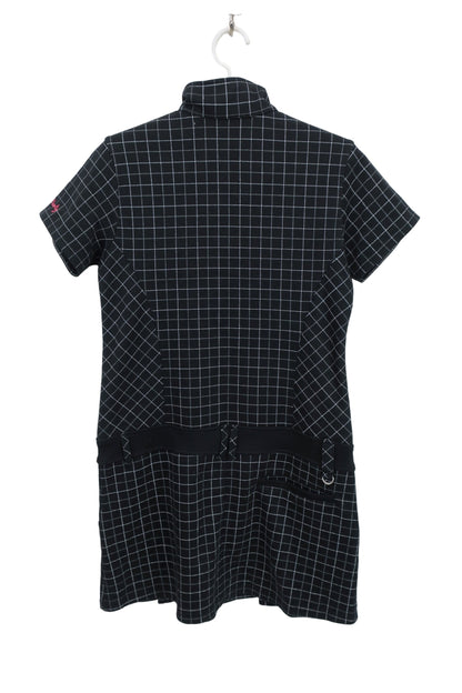 FILA GOLF(フィラゴルフ) ワンピース 黒白チェック レディース L A
