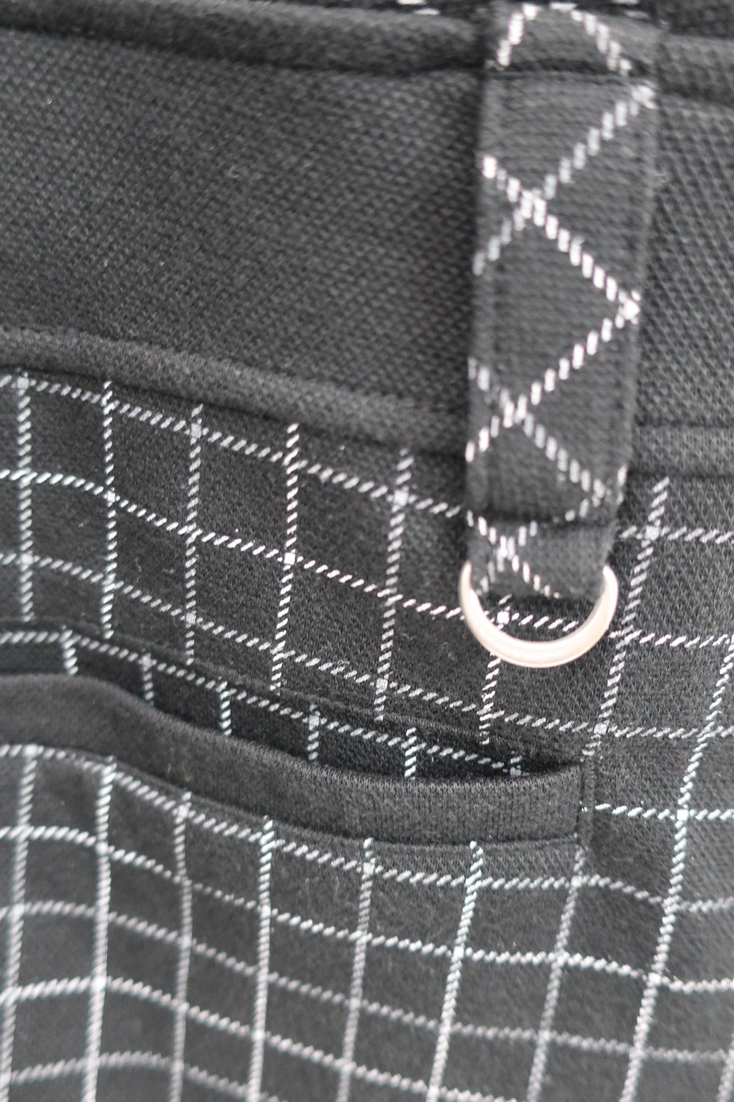 FILA GOLF(フィラゴルフ) ワンピース 黒白チェック レディース L A