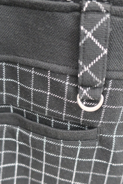 FILA GOLF(フィラゴルフ) ワンピース 黒白チェック レディース L A