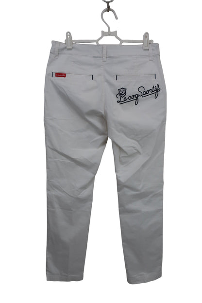 le coq sportif(ルコックスポルティフ) パンツ 白 レディース 11 A