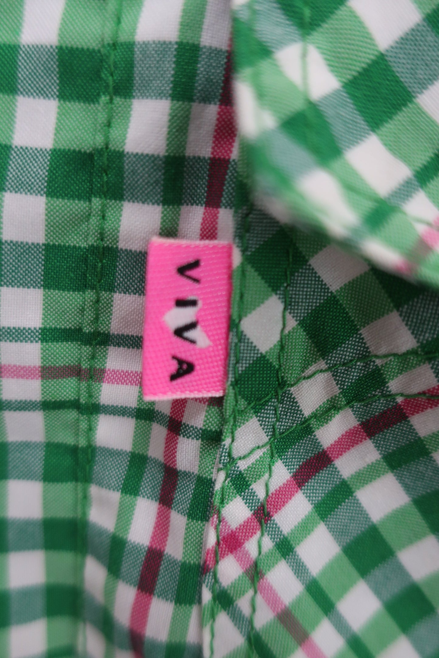 VIVA HEART(ビバハート) パンツ 緑チェック レディース 40 A