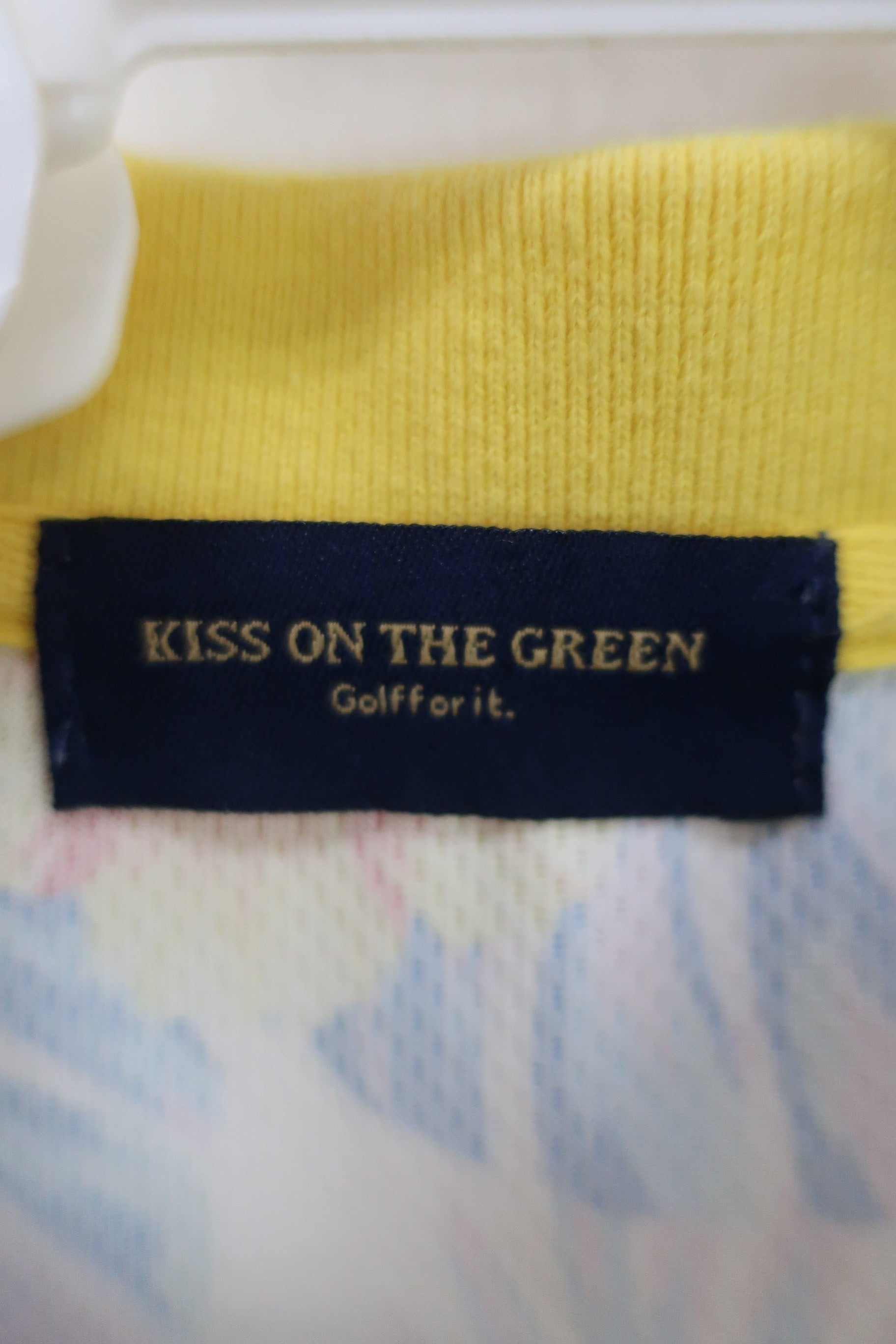 KISS ON THE GREEN(キスオンザグリーン) ワンピース 青花柄総柄 レディース 3 A