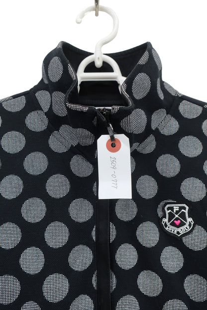 FILA GOLF(フィラゴルフ) ワンピース 黒白水玉柄 レディース L B