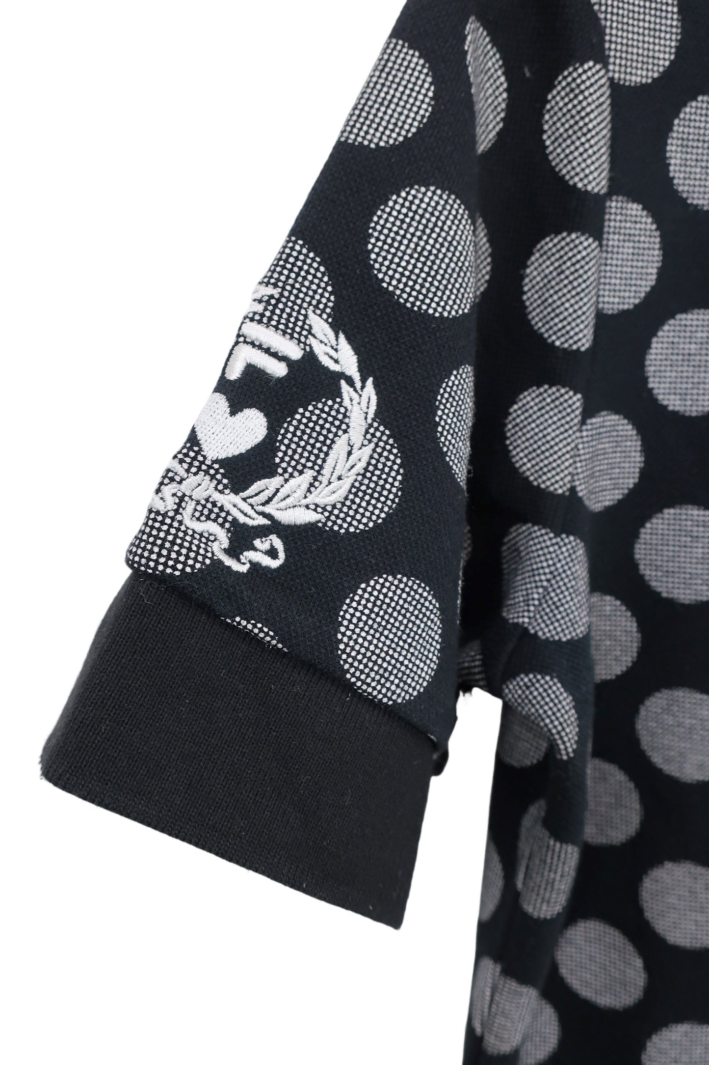 FILA GOLF(フィラゴルフ) ワンピース 黒白水玉柄 レディース L B