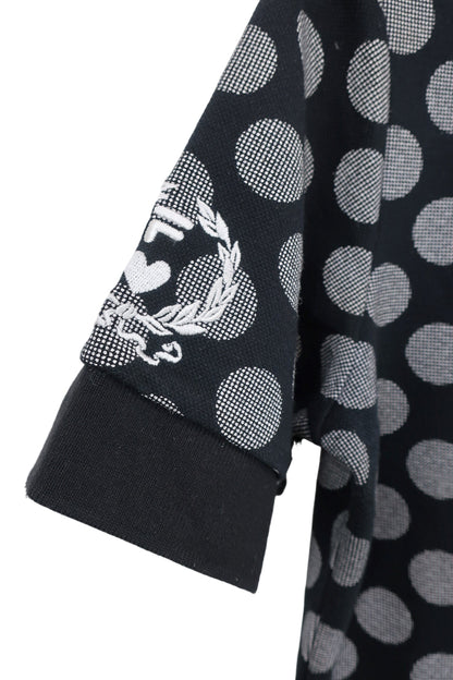 FILA GOLF(フィラゴルフ) ワンピース 黒白水玉柄 レディース L B