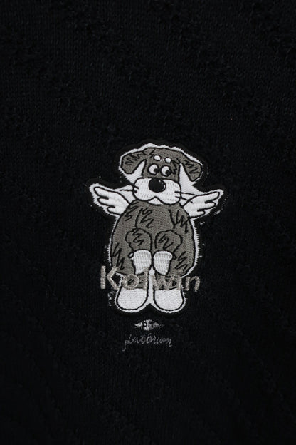 Kolwin(コルウィン) ニットシャツ 黒 レディース M B