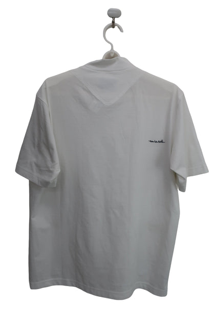 Travis Mathew 半袖モックネックシャツ 白 メンズ L B