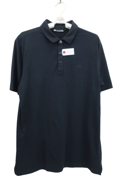 Travis Mathew ポロシャツ 黒 メンズ L B