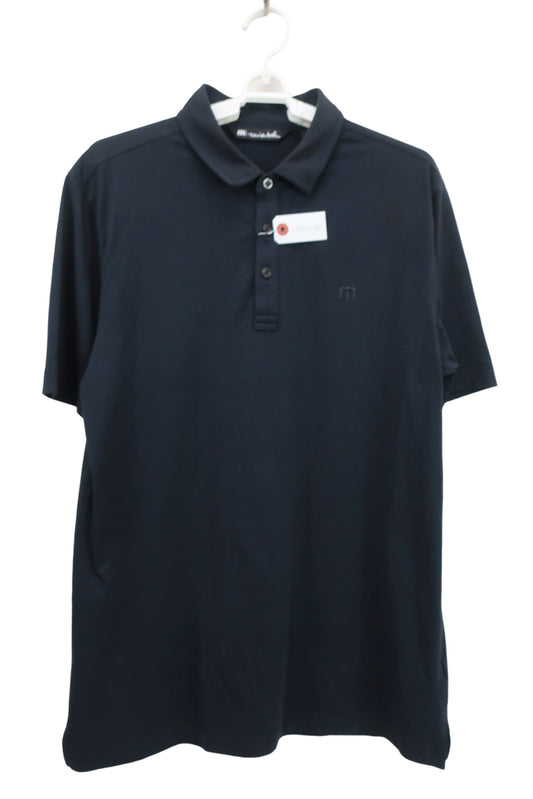 Travis Mathew ポロシャツ 黒 メンズ L B