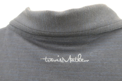 Travis Mathew ポロシャツ 黒 メンズ L B