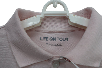 Travis Mathew ポロシャツ 薄ピンク メンズ L B