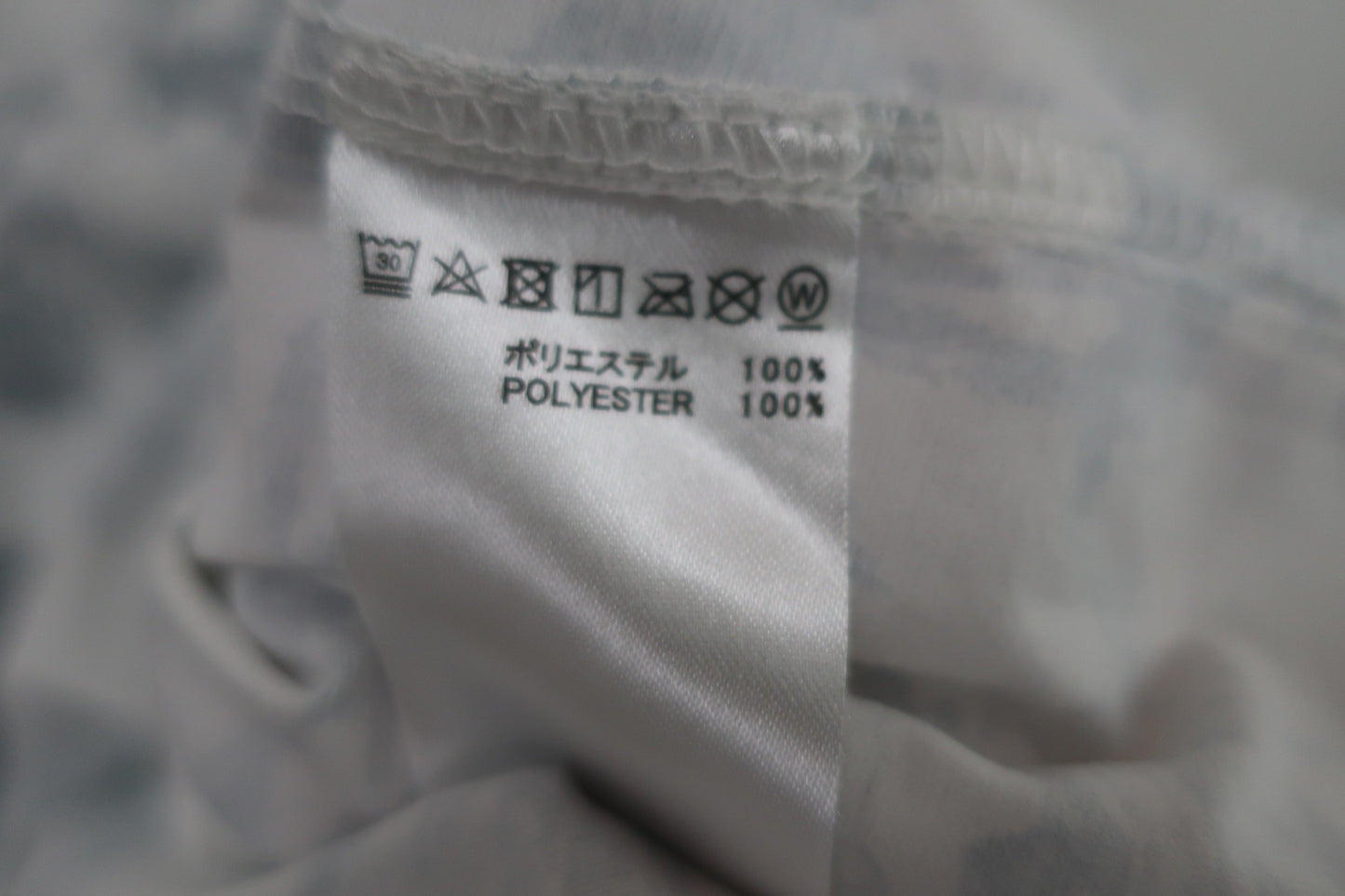 Travis Mathew ポロシャツ 白グレー総柄 メンズ L A