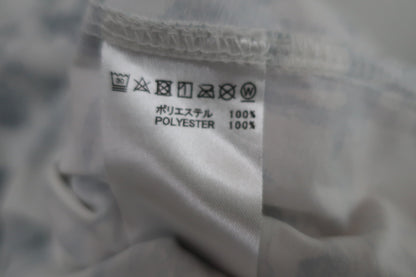 Travis Mathew ポロシャツ 白グレー総柄 メンズ L A