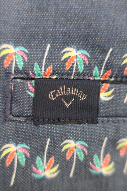 Callaway(キャロウェイ) スカート ネイビーヤシの木柄 レディース S 241-9125704 A