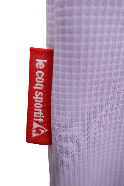 le coq sportif(ルコックスポルティフ) ポロシャツ 紫 レディース M A
