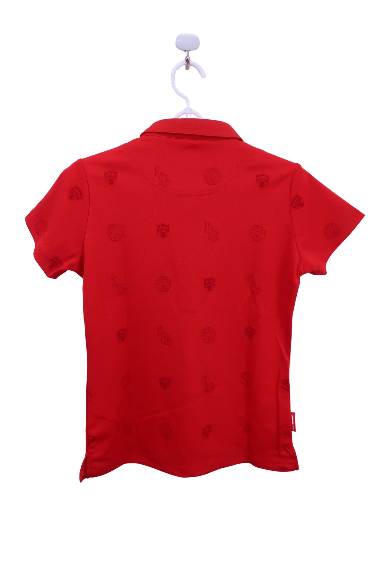 le coq sportif(ルコックスポルティフ) ポロシャツ 赤 レディース M A