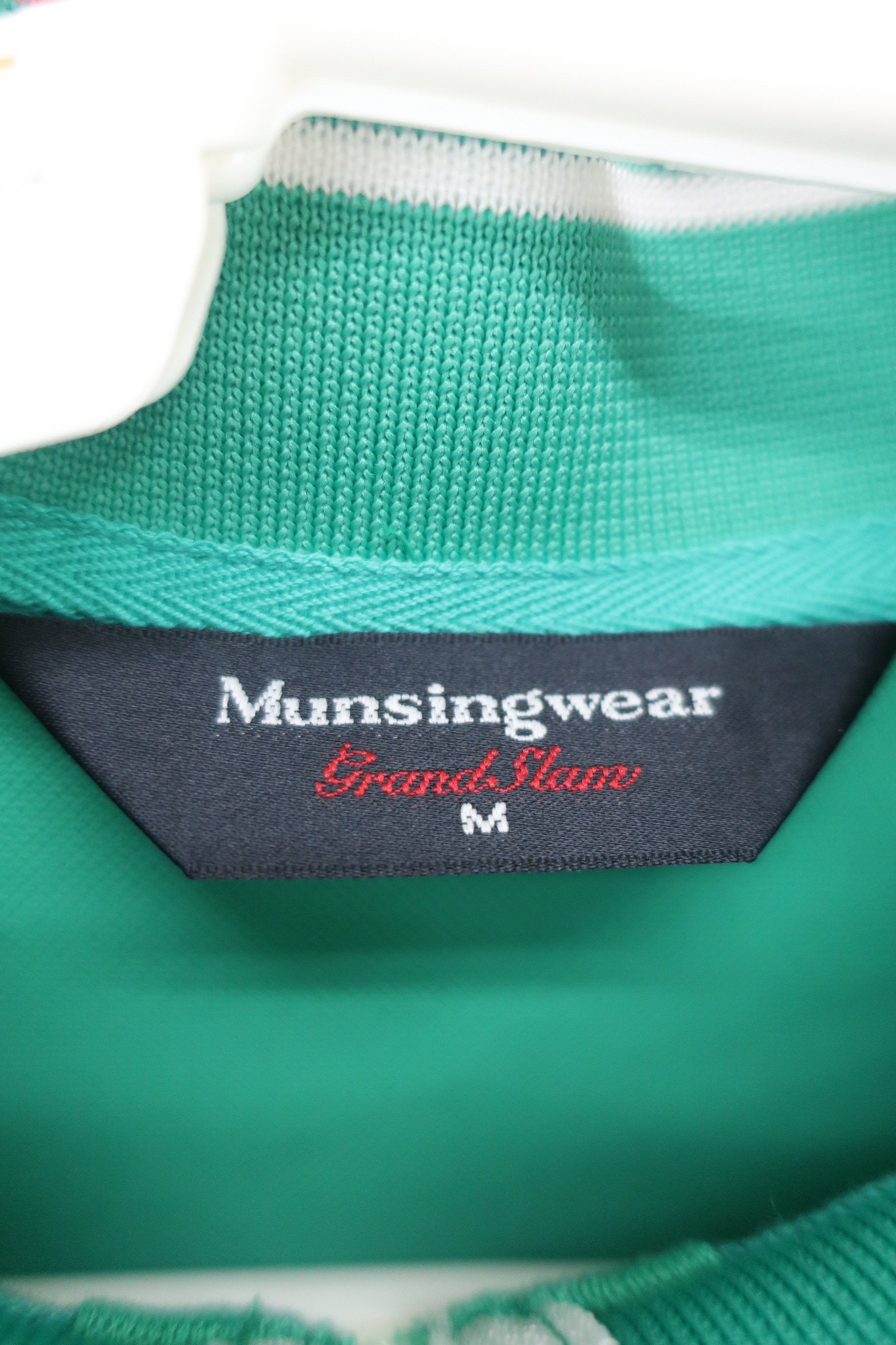 Munsingwear(マンシングウェア) ハーフジップシャツ 緑 レディース M A