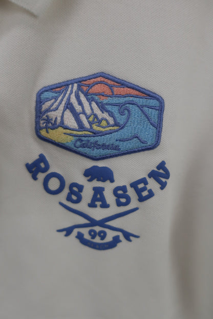 Rosasen(ロサーセン) ポロシャツ 白 レディース M B