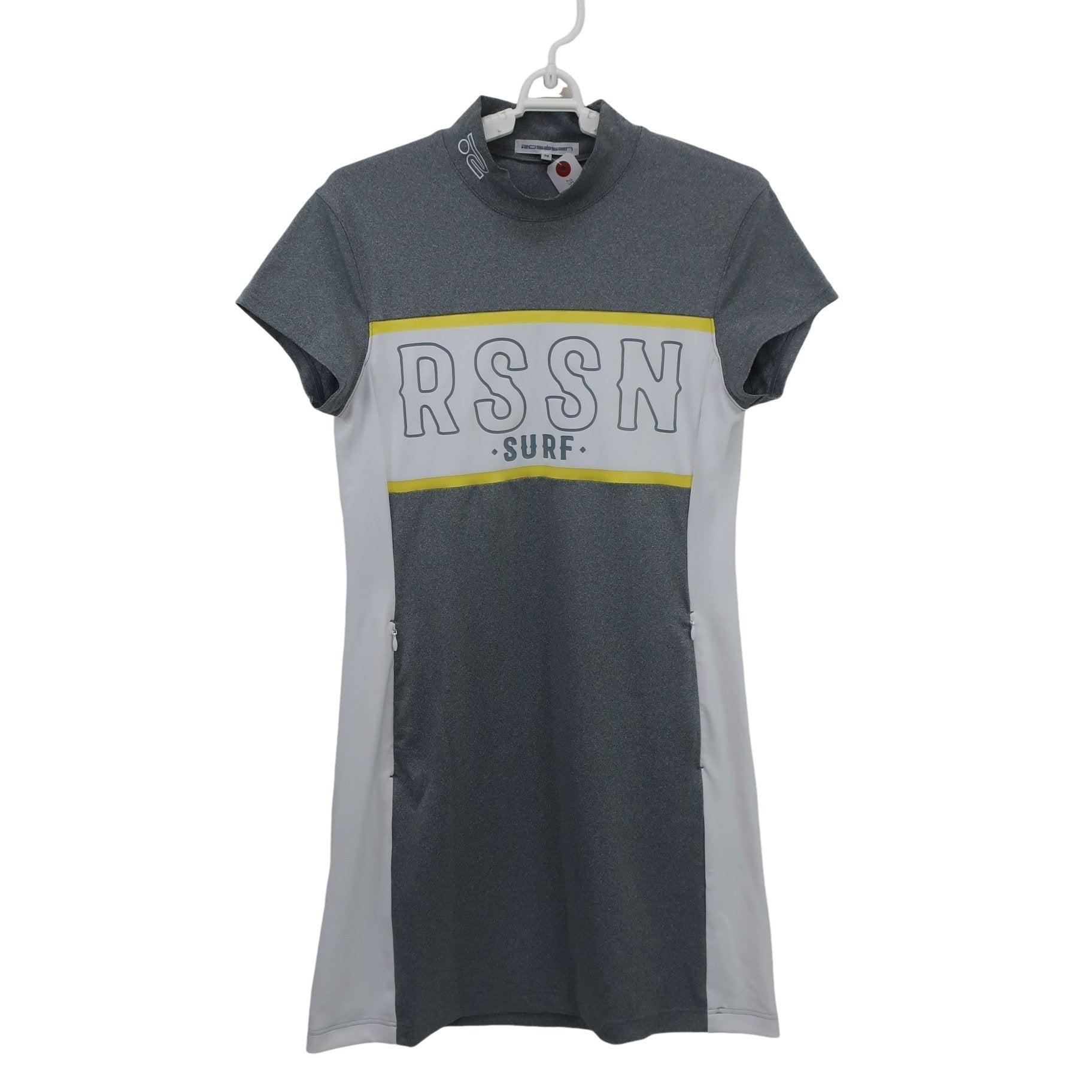 Rosasen(ロサーセン) ワンピース グレー白 レディース M S