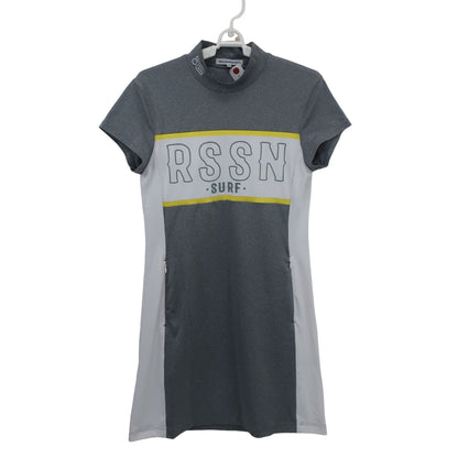 Rosasen(ロサーセン) ワンピース グレー白 レディース M S