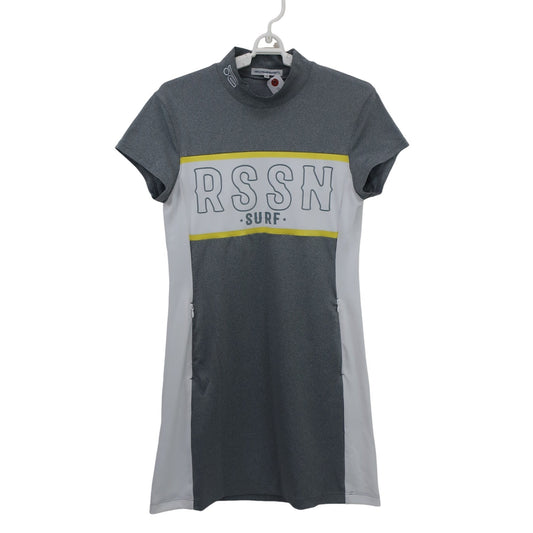 Rosasen(ロサーセン) ワンピース グレー白 レディース M S