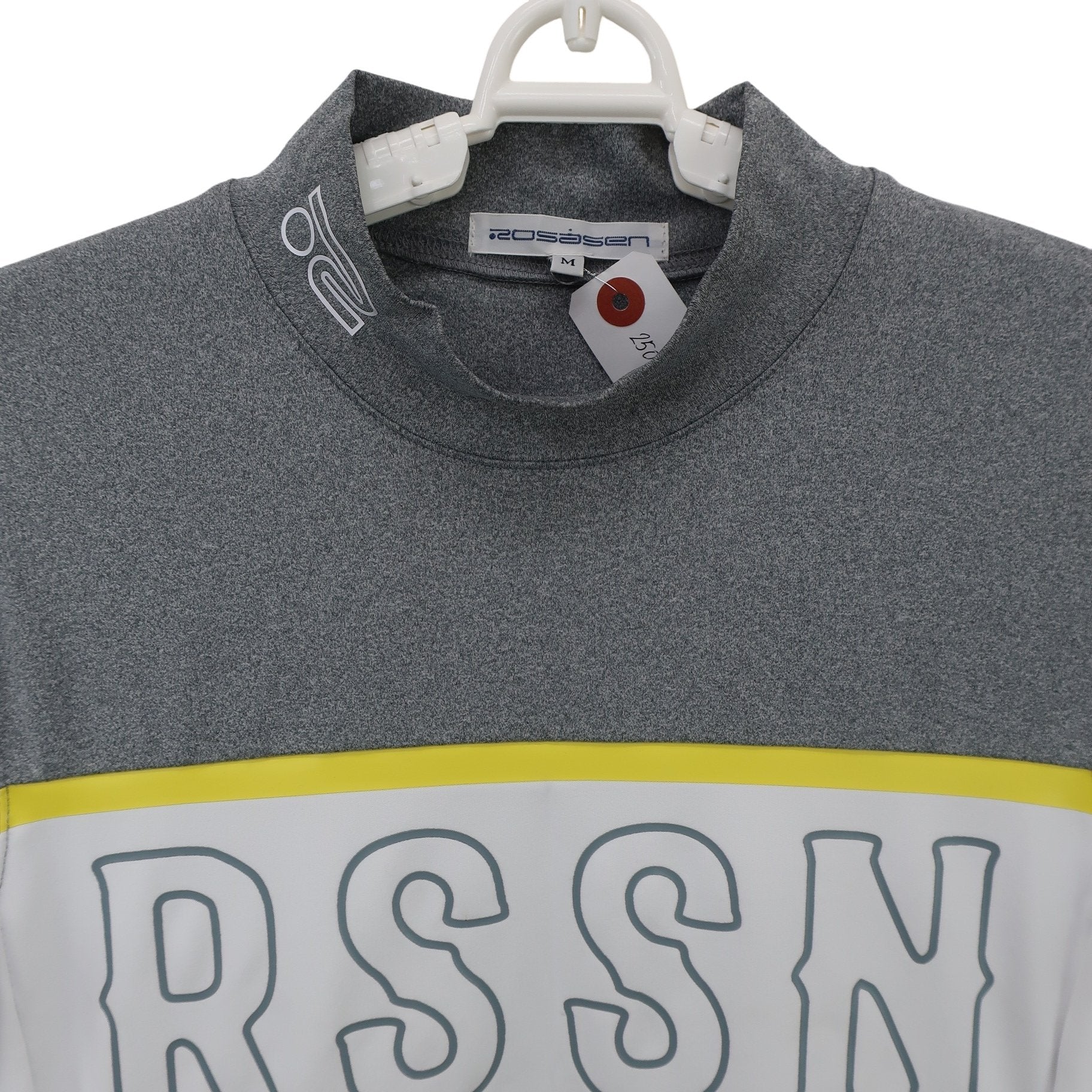 Rosasen(ロサーセン) ワンピース グレー白 レディース M S