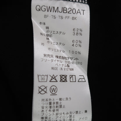 le coq sportif(ルコックスポルティフ) 長袖ポロシャツ 黒ピンク レディース M A