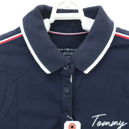 TOMMY HILFIGER(トミーヒルフィガー) ポロシャツ ネイビー レディース XS B