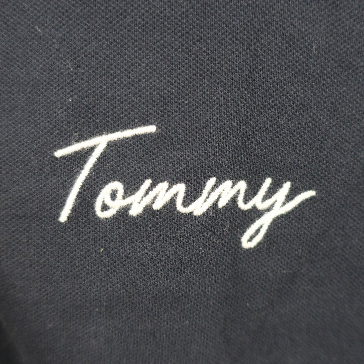 TOMMY HILFIGER(トミーヒルフィガー) ポロシャツ ネイビー レディース XS B