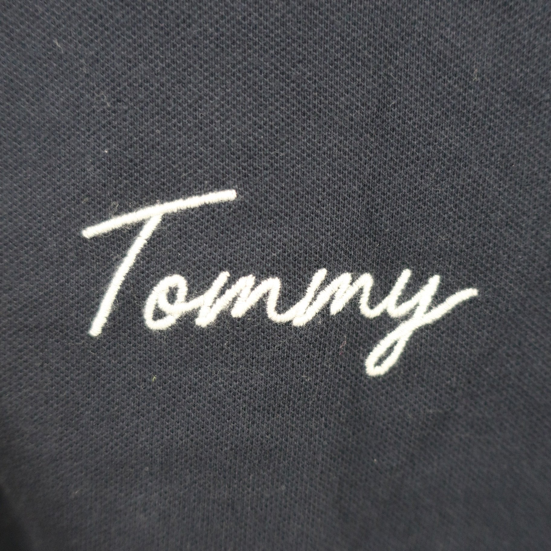 TOMMY HILFIGER(トミーヒルフィガー) ポロシャツ ネイビー レディース XS B